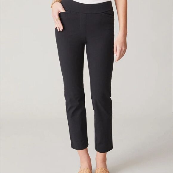 Spartina 449 Black Maren Pull On Pant - Picture 10 of 10